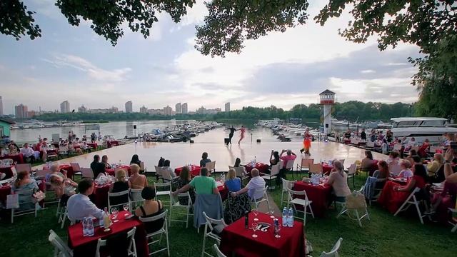 BIG Pro-Am Dance Open Air.Two Couples Performance.Samba.Дороговцев Сергей-Елена смотреть онлайн