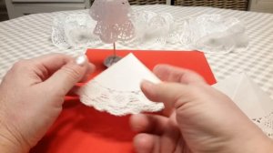 4 ИДЕИ  ИЗ АЖУРНЫХ САЛФЕТОК СВОИМИ РУКАМИ / DIY ВОЗДУШНЫЕ И НЕЖНЫЕ / ЗИМНИЙ ДЕКОР/ РАЗНЫЕ ИДЕИ ..DI