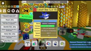 Сколько выпадет мификов из 200000 Royal Jelly? Bee Swarm Simulator