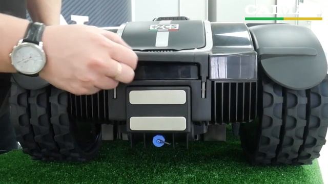 Газонокосилка робот Caiman X6 роботы Caiman обзорГазонокосилка робот