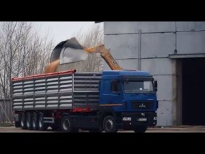 Зерновозы Тонар в работе!