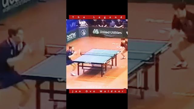 Is J.O. Waldner The master of table tennis block ? #educational #tabletennisplayer #everyone