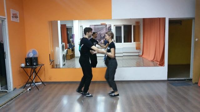 LINDY HOP Intermediate. Aksenov Sergey & Sidorova Olga 2016.12.07 смотреть онлайн