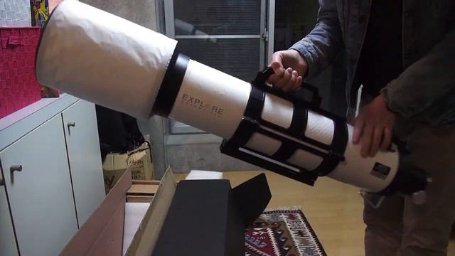 My First Telescope:Explore Scientific AR 152 Unboxing смотреть онлайн