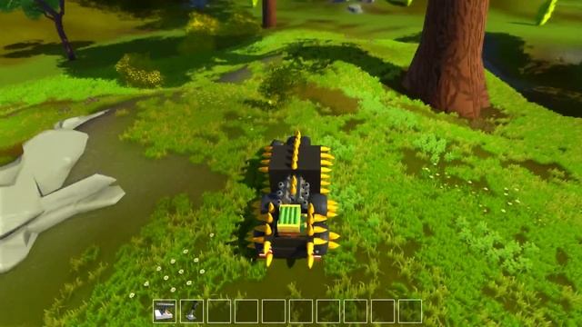 Адская тачка, ХотРод, Тачка [ Scrap Mechanic ] Ваши Постройки 0.1.32 смотреть онлайн