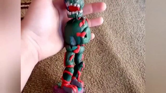 Все мои фигурки из пластилина