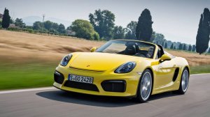 Porsche Boxster Spyder 981 — комментарий к тесту