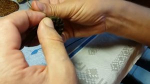 Плетение из сосновой хвои