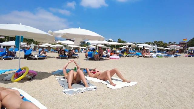 ALANYA CLEOPATRA MOST FAMOUS BEACH WALK . 🇹🇷 TURKIYE #turkey #alanya #antalya #cleopatra #kleopatra