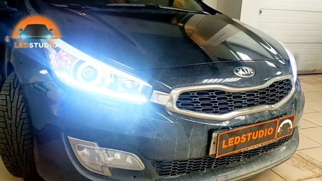 Модернизация фар Kia Ceed