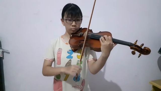 G major scale Carl Flesch no. 1-5 смотреть онлайн