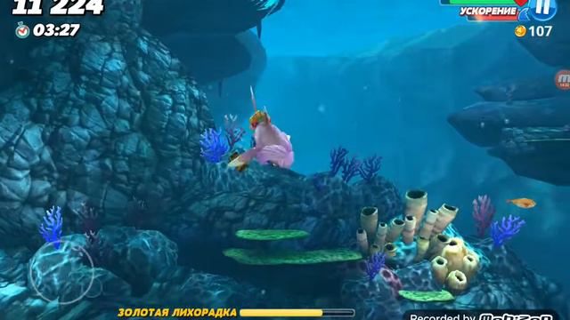 Купили какую-то странную вещь для акулы играем в Hungry Shark World смотреть онлайн