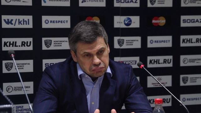 Слован - ЦСКА. 3й матч. Пресс-конференция смотреть онлайн