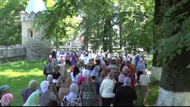 Крестный ход в Алагире смотреть онлайн