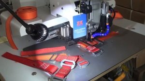 Автоматическая швейная машина для страховочные пояса и стропы