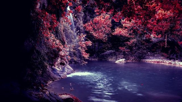 водопады. Красивая мягкая музыка, релакс, музыка для сна релакс смотреть онлайн