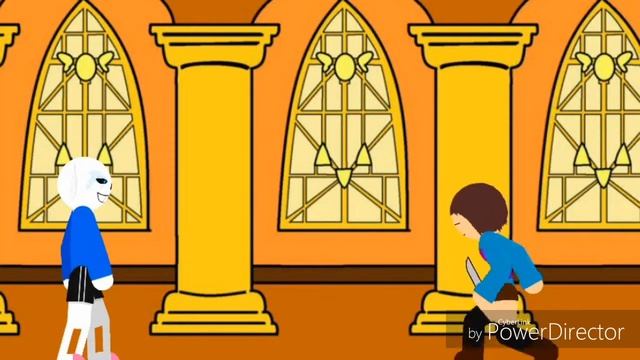 Санс против фриск рисуем мультфильмы 2 смотреть онлайн