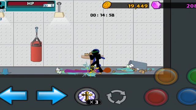 Начало Игры Anger Of Stick 5! Дошел до 3 уровня! смотреть онлайн