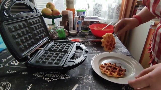 Творожные вафли без масла, без сахара. Настоящее ПП.