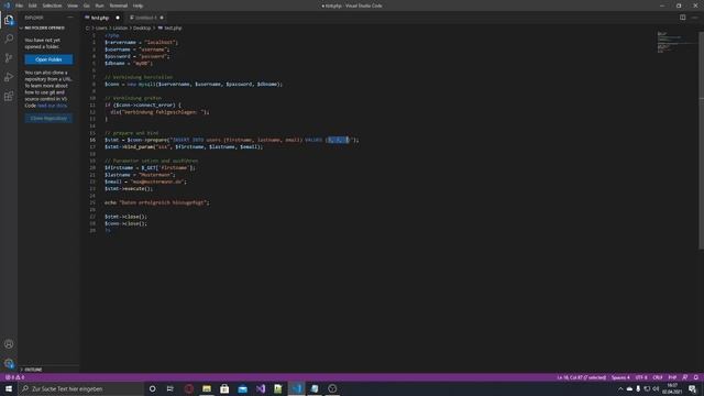 [PHP] SQL Prepared Statements Tutorial | DEVspace смотреть онлайн