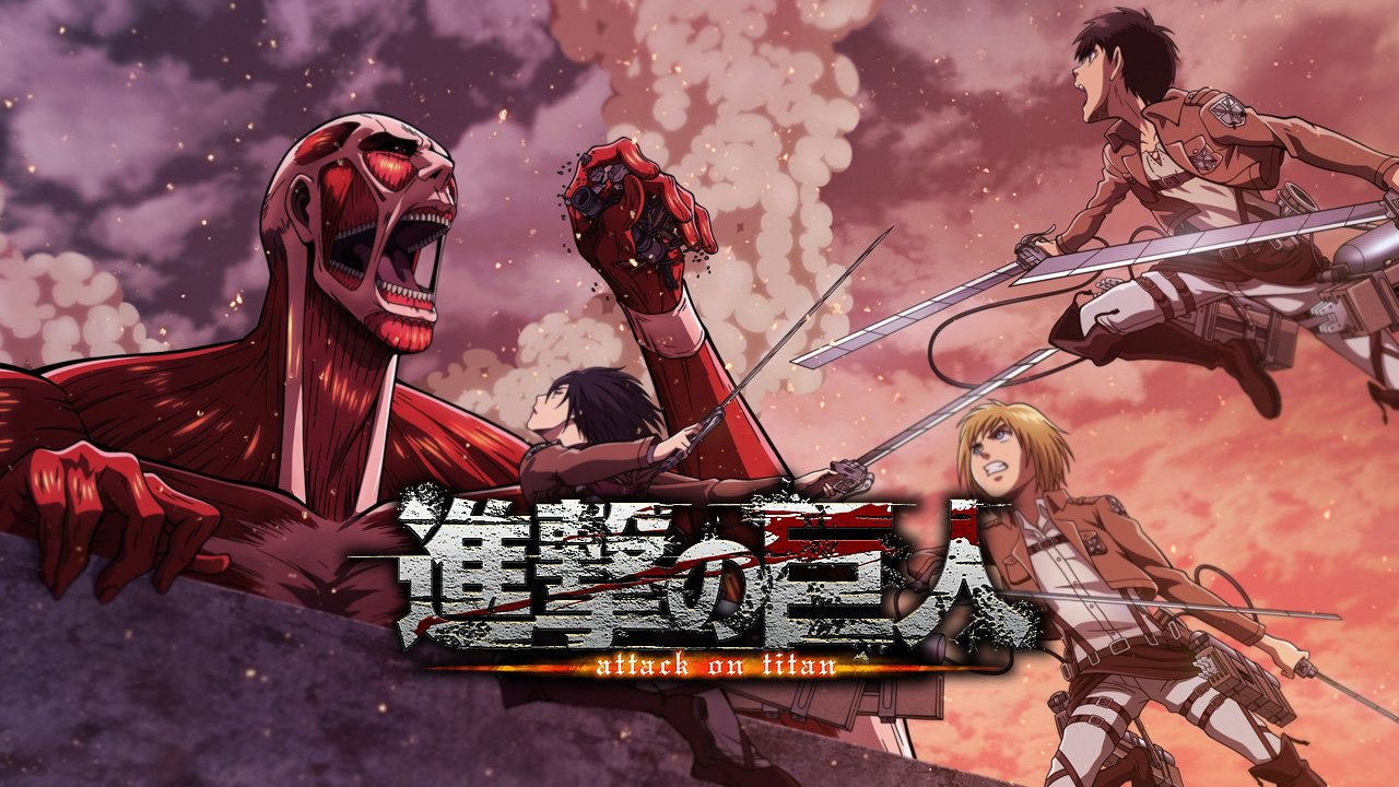Attack on Titan TV1 [Opening 1] Guren no Yumiya (Атака Титанов)