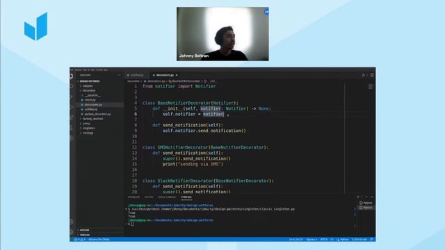 Lunch and Learn: Introduction to Design Patterns & Usage in Python смотреть онлайн