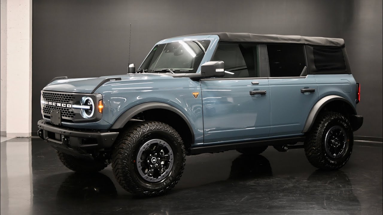 2021 Ford Bronco Badlands 4X4 Обзор Американского внедорожник. Интерьер и экстерьер.