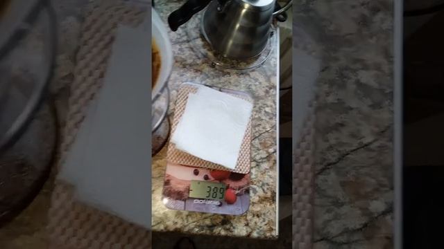 Кофе в Воронке (Пуровере). Рецепт. Бразилия Суль-Де-Минас от Tasty Coffee. Мелкий помол.