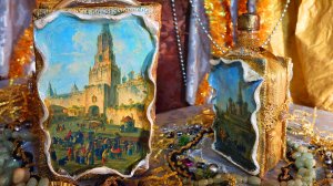 Мастер классы по рукоделию и декорированию.  Украшение бутылки  "Старая Москва" своими руками.