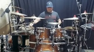 Deep Purple Stormbringer drum cover by Moisés Baño
