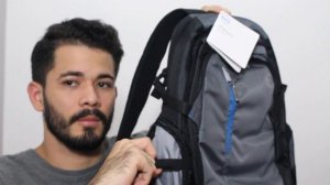 Tirando da caixa minha Mochila DELL TEK | Fabio Almeida