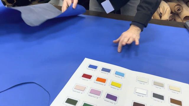 Кожа Nappa, Apollo, цвет Riverside Blue, 1.1-1.3 мм, Италия смотреть онлайн