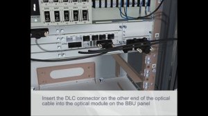 installation : Connection RRU to BBU