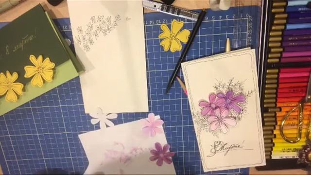 Делаем открытки к 8 марта смотреть онлайн