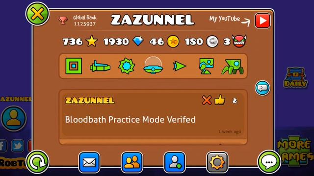 ПОЛУЧИЛ КОРАБЛЬ ЗА 180 СЕРЕБРЯНЫХ МОНЕТ В ГЕОМЕТРИ ДАШ смотреть онлайн