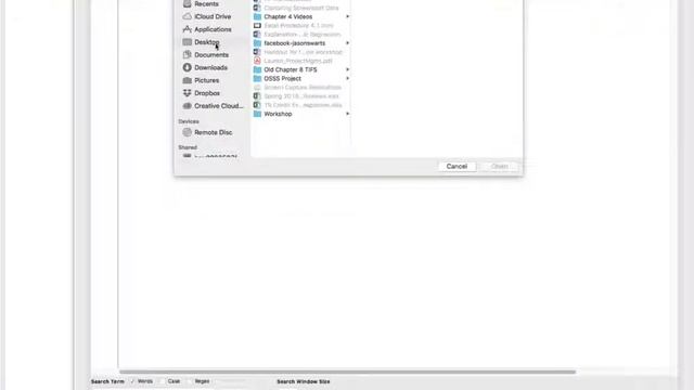 Procedure 4.1 Adding a Stoplist in AntConc