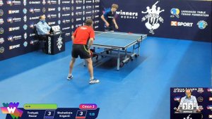Tretyak Nazar-Shchetinin Evgenii. Final games The League Of The Best Table Tennis 2 10-00 20.11.202