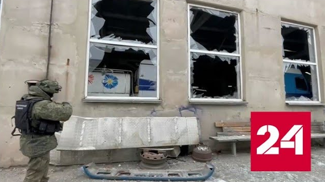 ВСУ обстреляли населенные пункты Донбасса натовскими снарядами - Россия 24