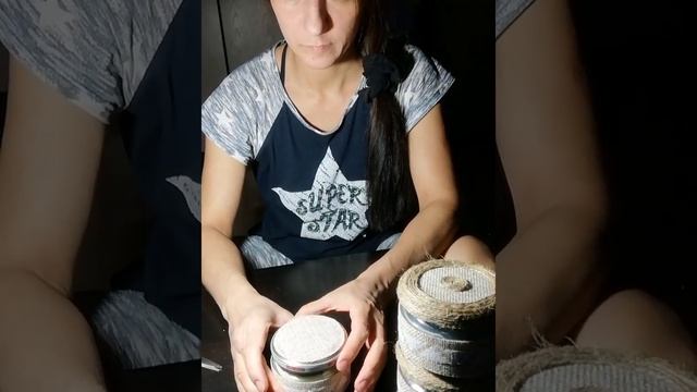 Свеча в банке своими руками