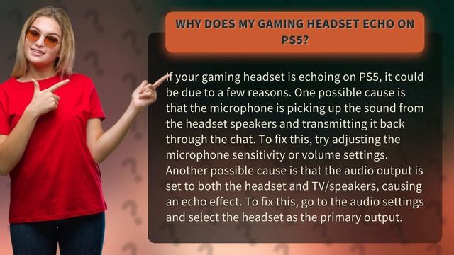 Why does my gaming headset echo on PS5? смотреть онлайн