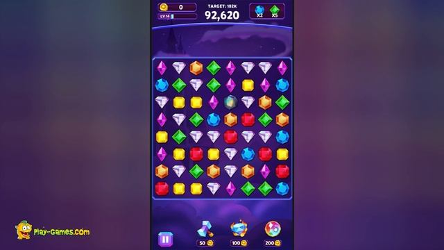 Jewels Classic - Full Gameplay Walkthrough смотреть онлайн