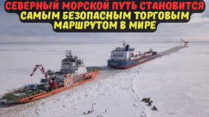 Северный морской путь становится самым безопасным торговым маршрутом в мире.