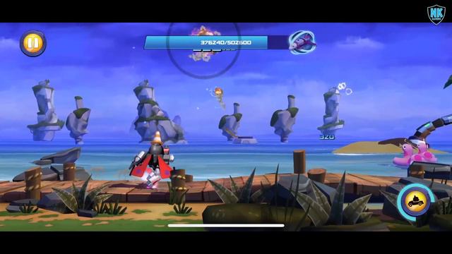 Angry Birds Transformers 2.0 - Spark Run 2.0 Series - Level 202 - Featuring Ramjet смотреть онлайн