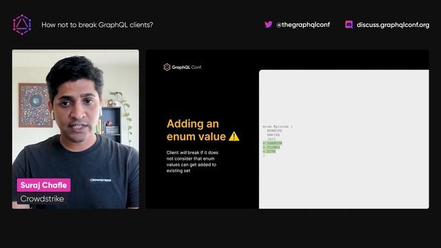 How not to break GraphQL clients? | Suraj Chafle | The GraphQL Conf. 2022 смотреть онлайн