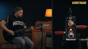 Гитарная мини-педаль дисторшн MOOER Black Secret