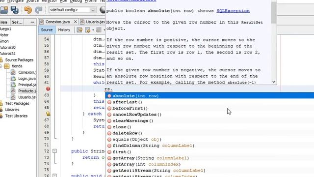 Tutorial 36 Java: P4 Consulta de Productos смотреть онлайн