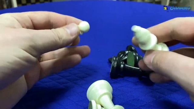 Шахматные фигуры пластик средние