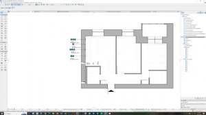 14 Графическая замена мебели контур серый в ARCHICAD 25