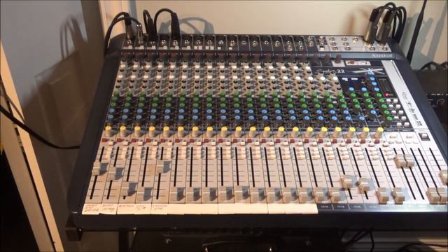 Soundcraft Signature 22 Channel Mixer First Impression
