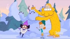 Неудержимый жёлтый йети на канале Disney